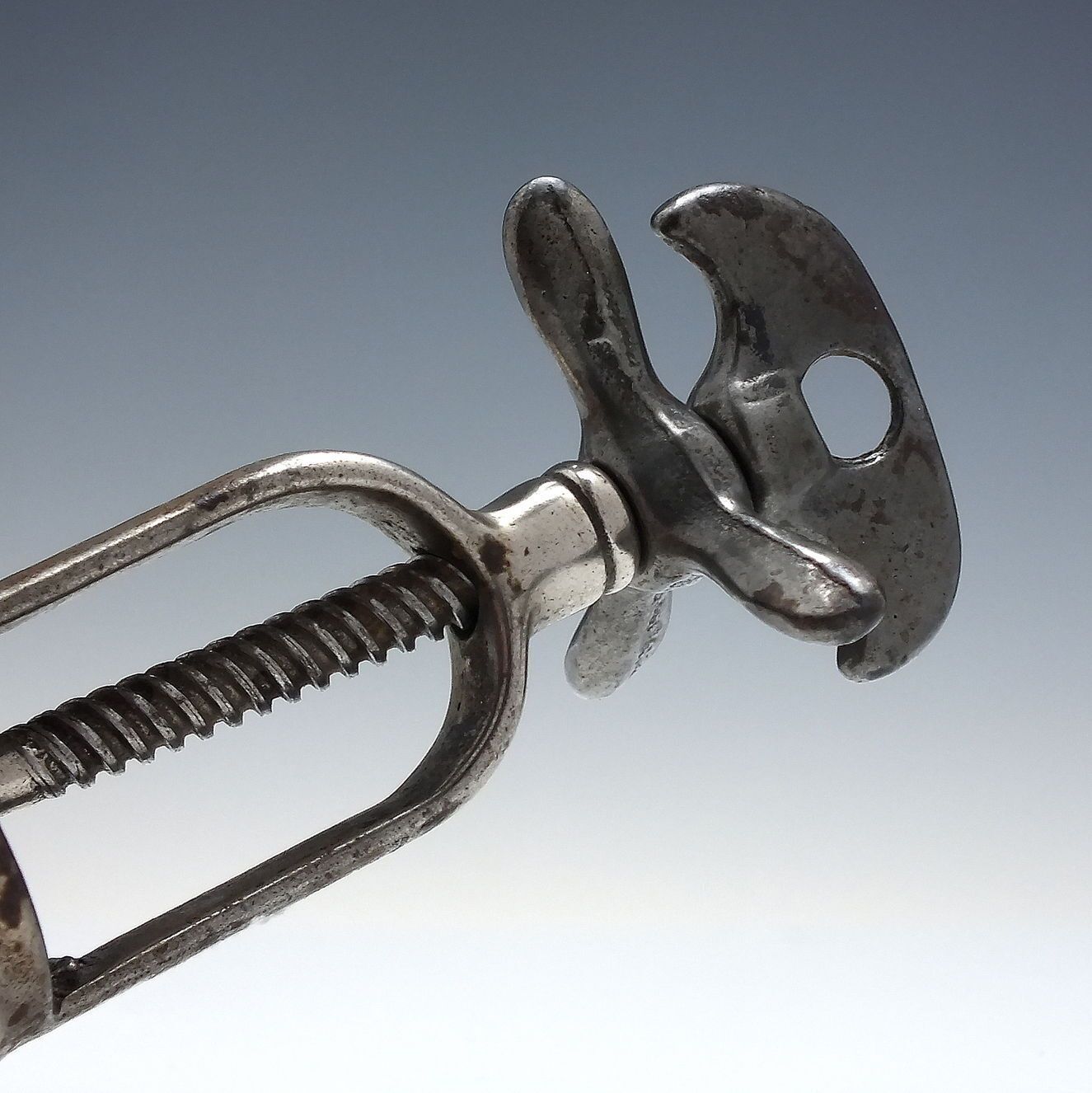 Antique 19th Century French J Perille Helice Propeller Corkscrew C1887 photo furniture