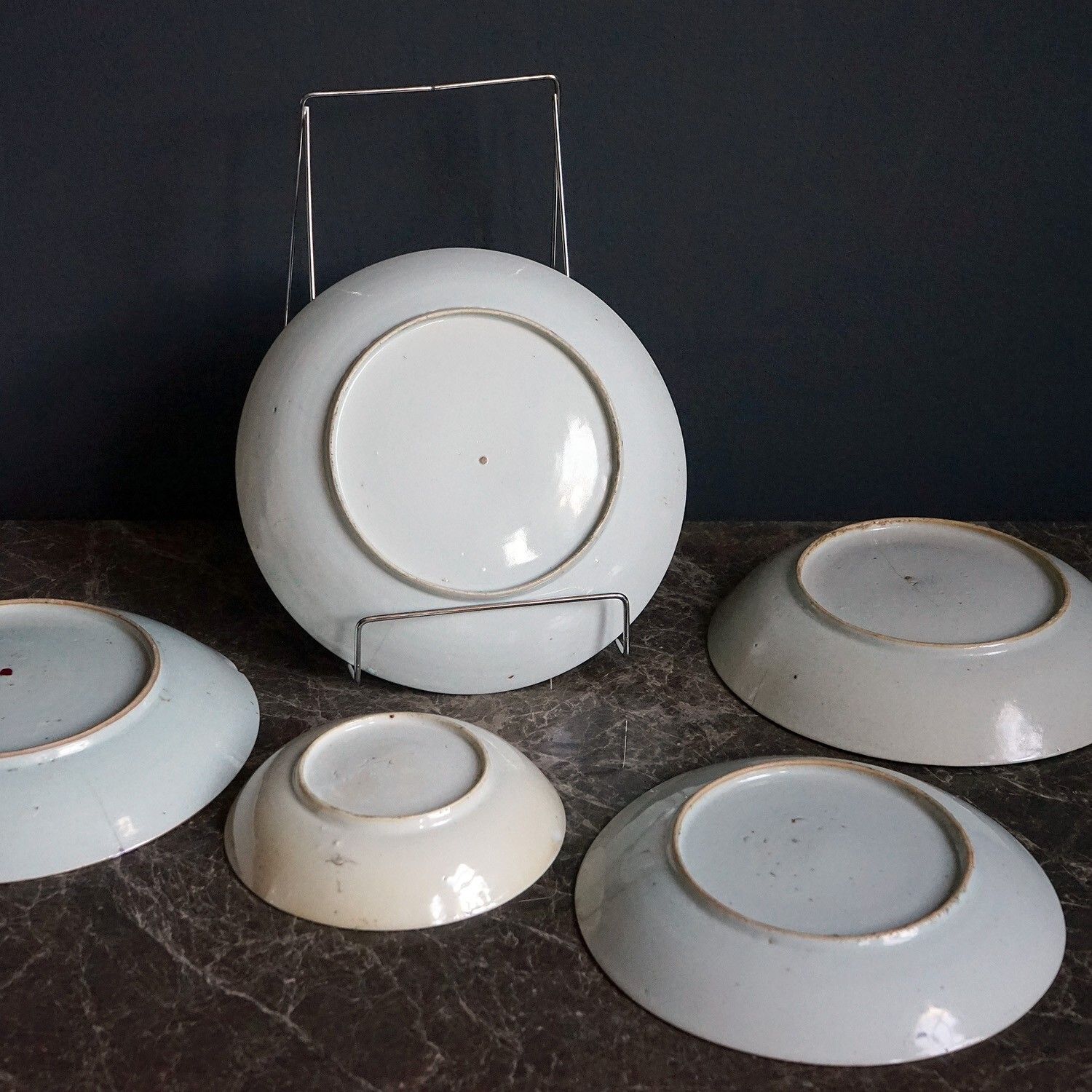 Collection Of Antique Chinese Export Porcelain Bowls, Early 19th Century photo buy