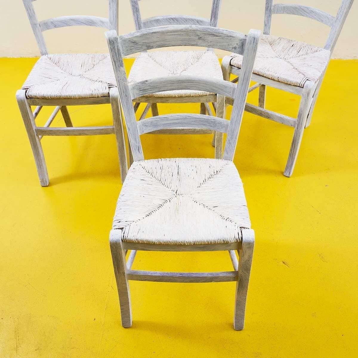 Elegant Rustic Style Chairs 4 Pieces photo furniture