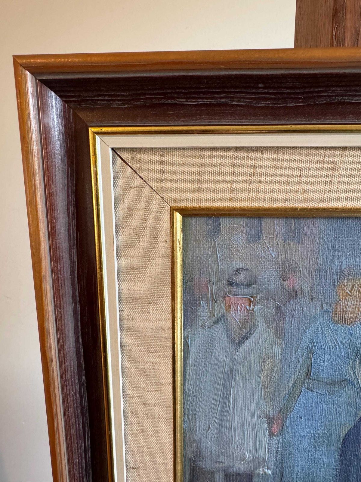 photo furniture Swedish Original Oil Painting  Wall Decor