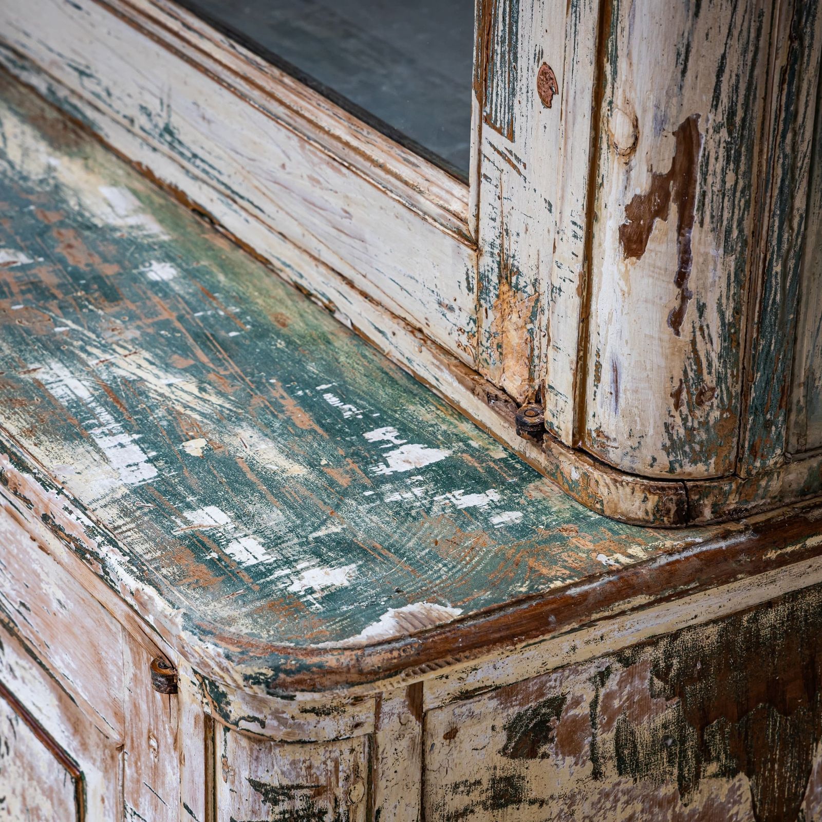Pair Of Large Painted Library Cabinets, Italy, Circa 1840 photo 10510.0
