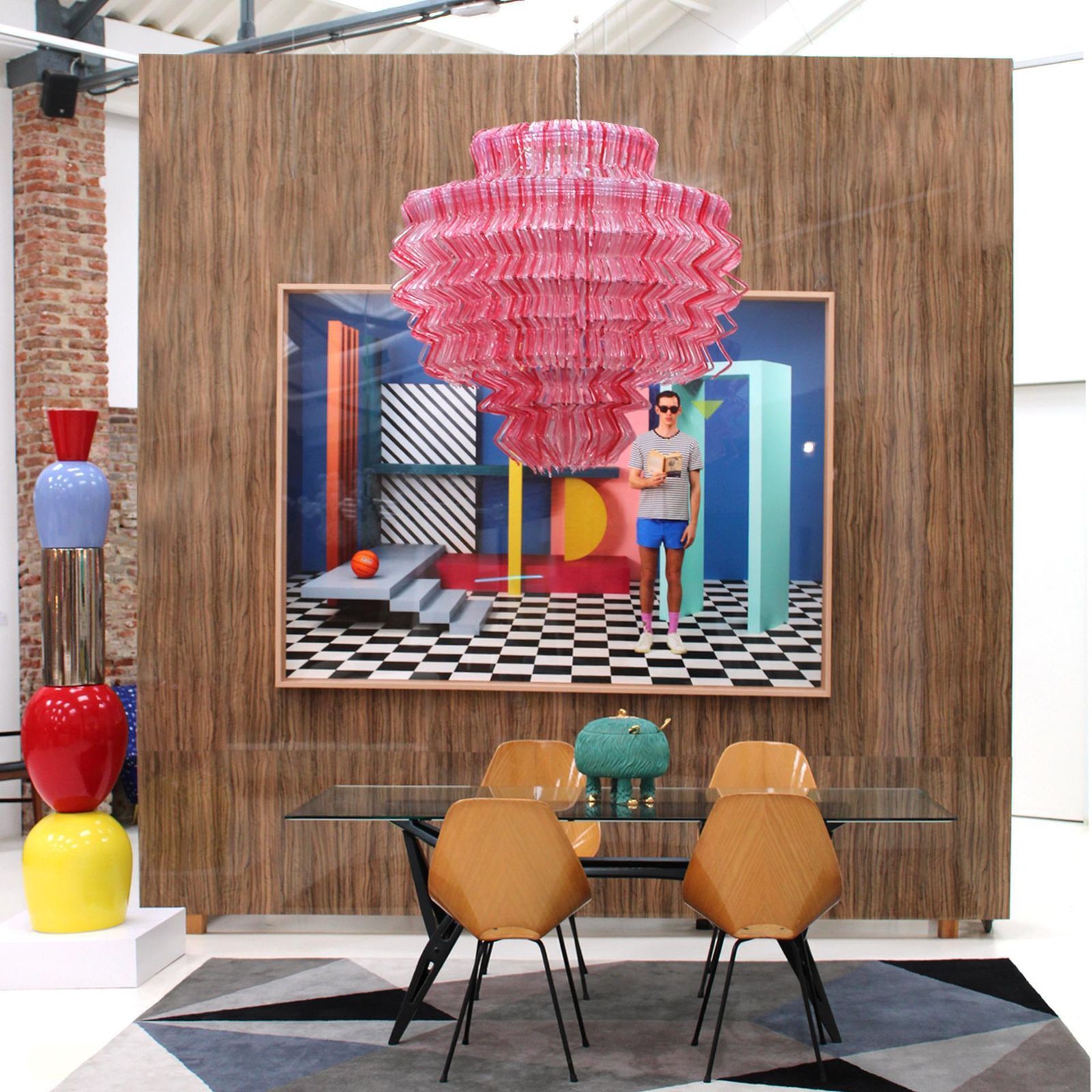 photo vinterior Jacopo Foggini Contemporary Modern Methacrylate Italian Pendant Lamp
