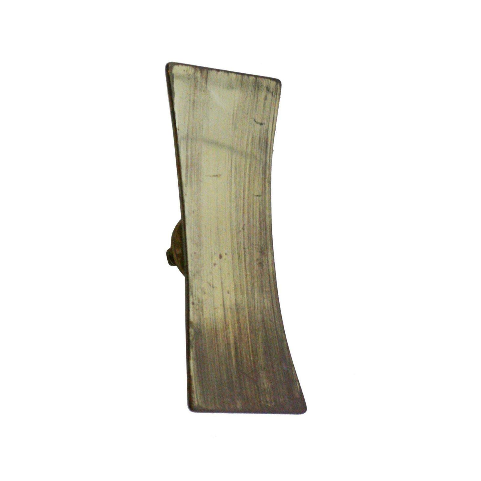 Mid Century Modern Brass Italian Door Handle, Circa 1940 photo vinterior