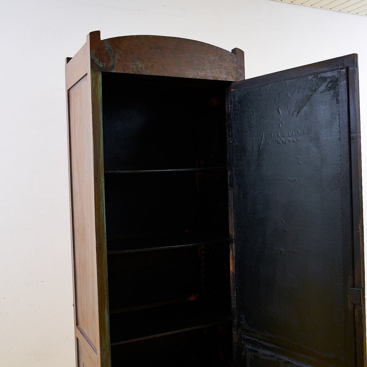 Ancient Rustic Wooden Wardrobe photo 767.0