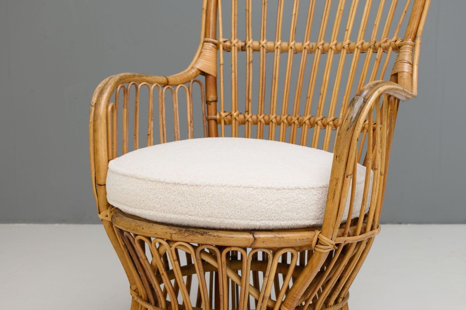 Pair Of Cane Armchairs photo buy