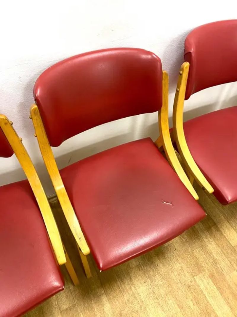 Set Of 4 Chairs, Ludvík Volák, 1970s, Czechoslovakia photo buy