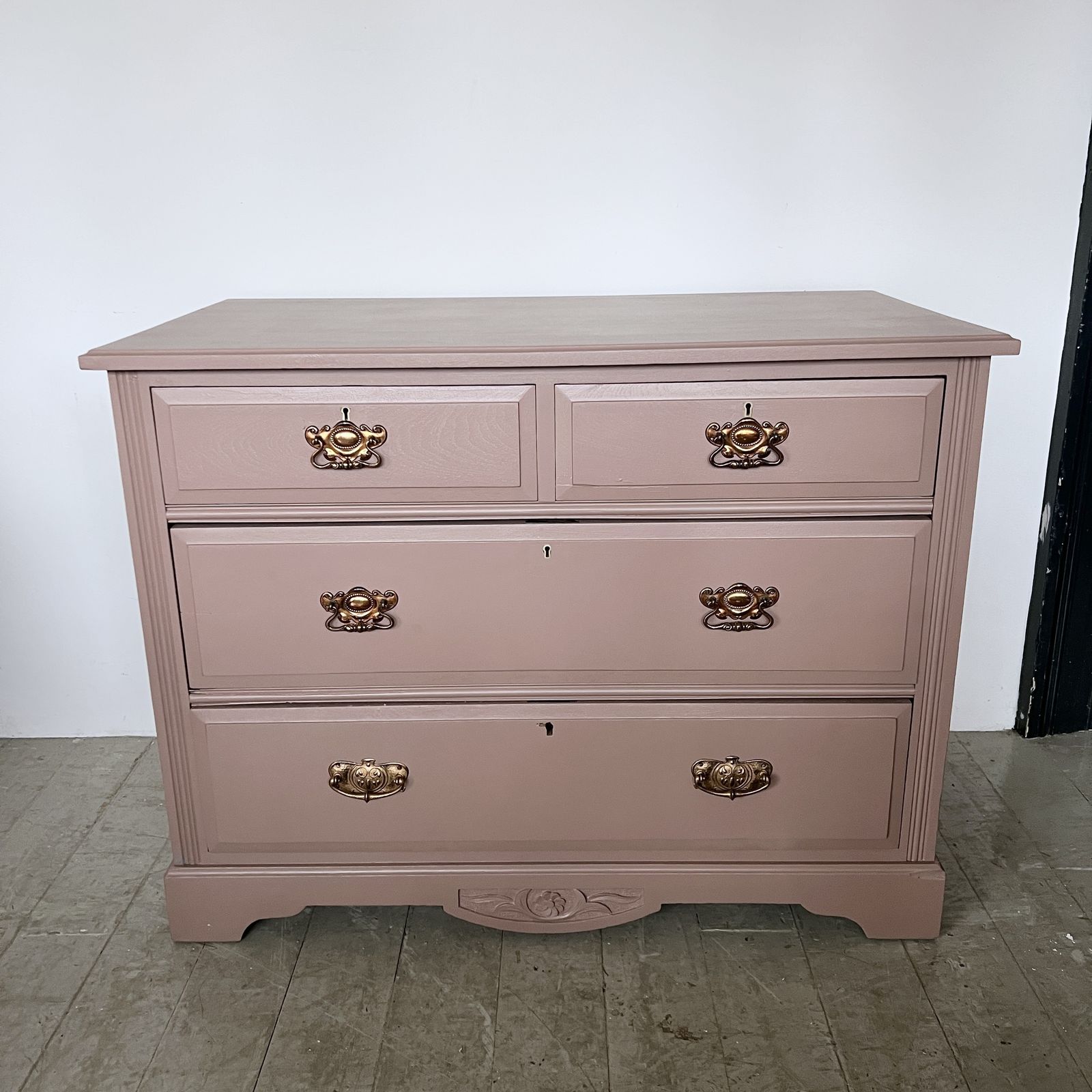 Newly Painted Chest Of Drawers