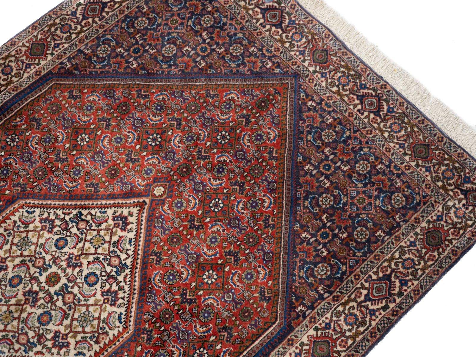 Royal Bidjar Oriental Hand Woven Wool Rug With Herati Pattern 180 × 109cm (5'10 ⅞" × 3'6 ⅞" Handmade Carpet) photo buy