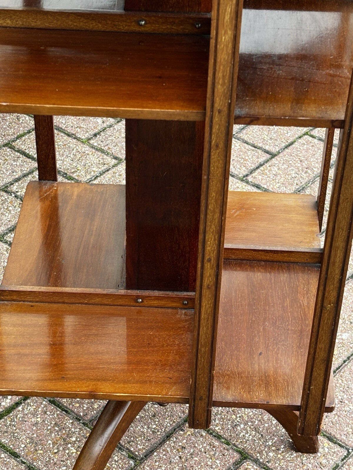 Edwardian Mahogany Revolving Bookcase photo 638.0