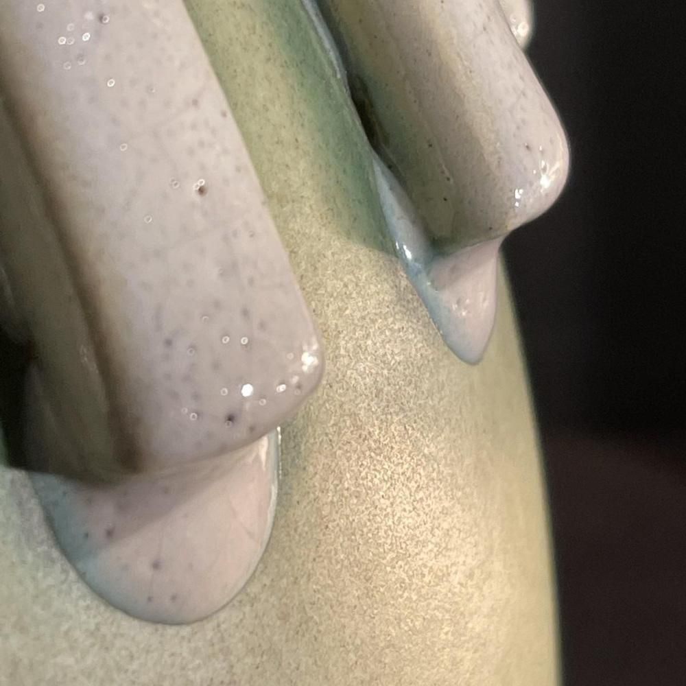 D3034 Vase In Stoneware By Ernest Dhossche For Boch Frères Keramis photo buy
