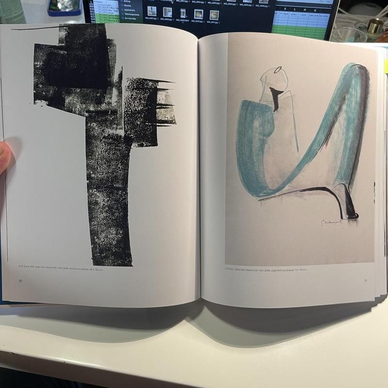 Kunst Georges (Géo) De Vlamynck, Abstracte Compositie, Olie Op Paneel, Jaren 1960 photo