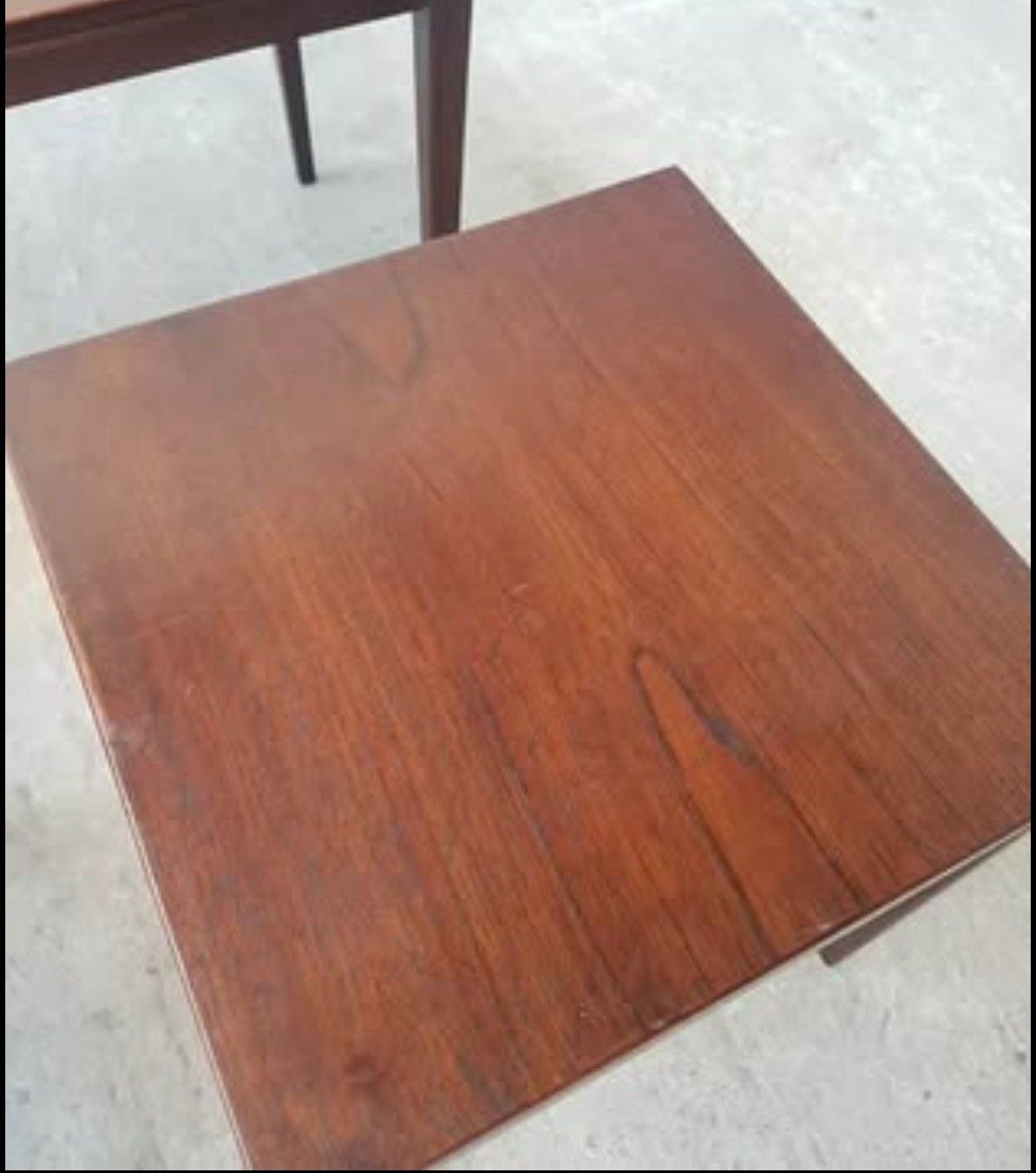 Vtg Mid Century Nesting Side Occasional Nest Of Tables Coffee Table photo buy