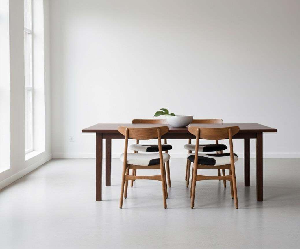 Set Van 4 Ch30 Eetkamerstoelen Van Hans J. Wegner Voor Carl Hansen & Søn, 1952 photo furniture