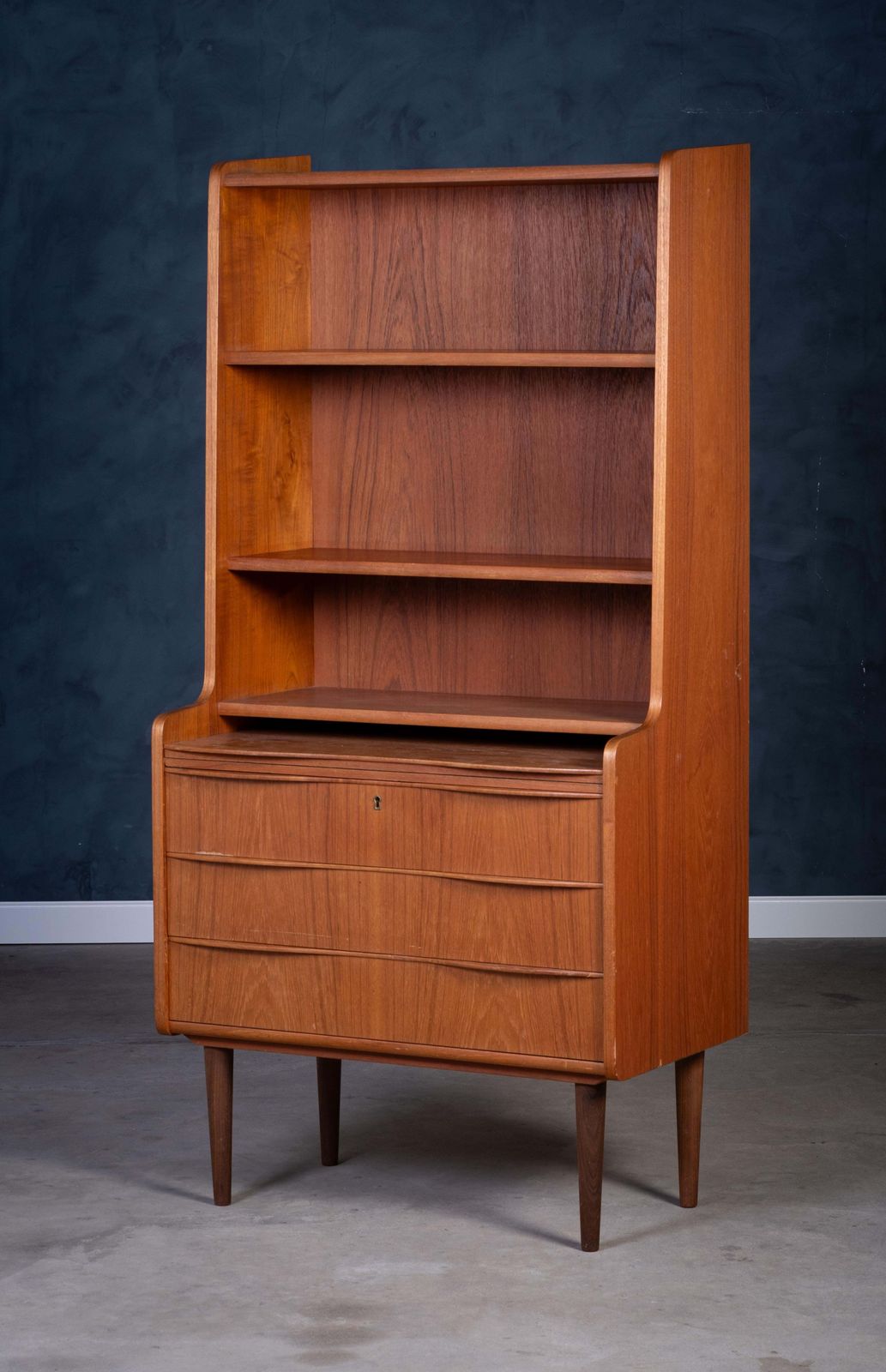 Bookcase In Teak, Danish Design, 1960s photo for sale