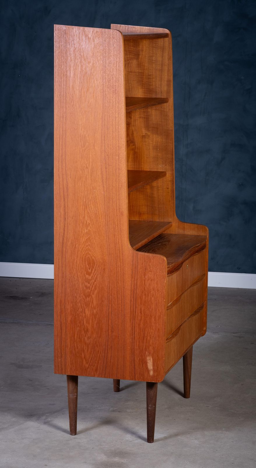 photo for sale Bookcase In Teak, Danish Design, 1960s