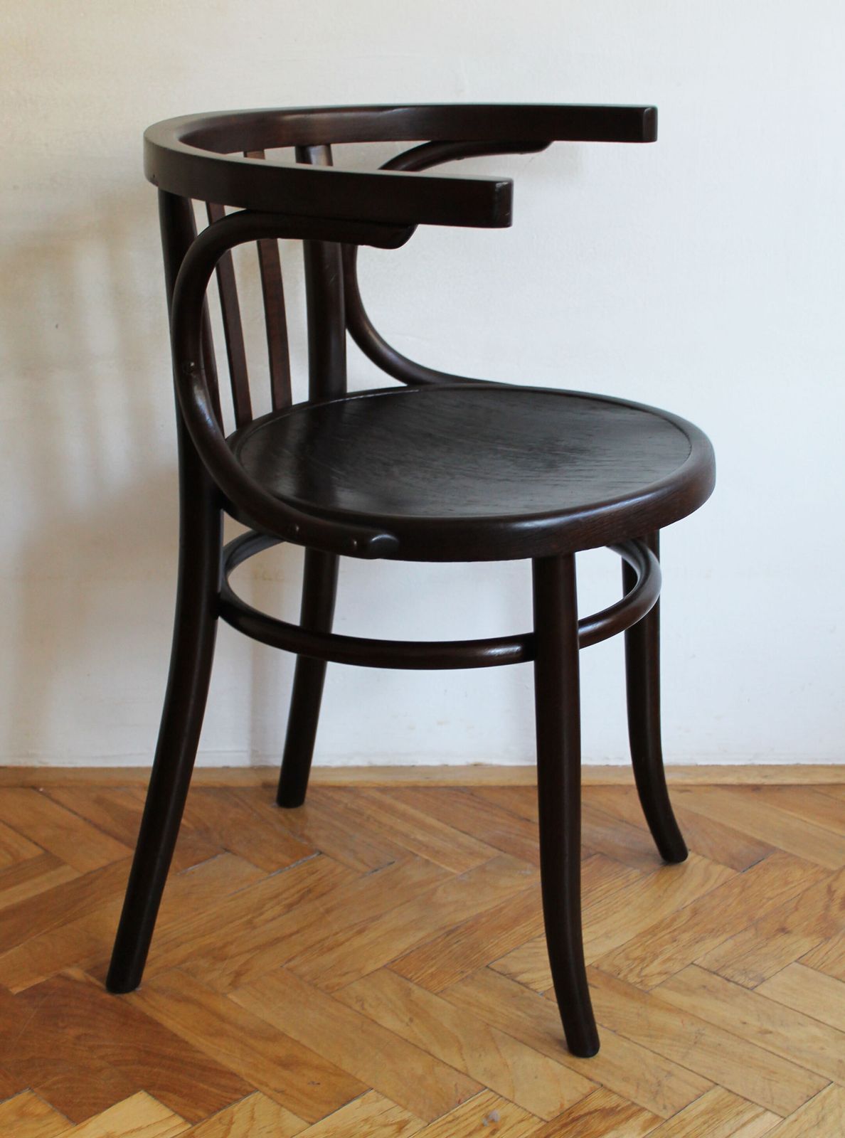1930s Dining Chair By Bernkop, Beech photo for sale