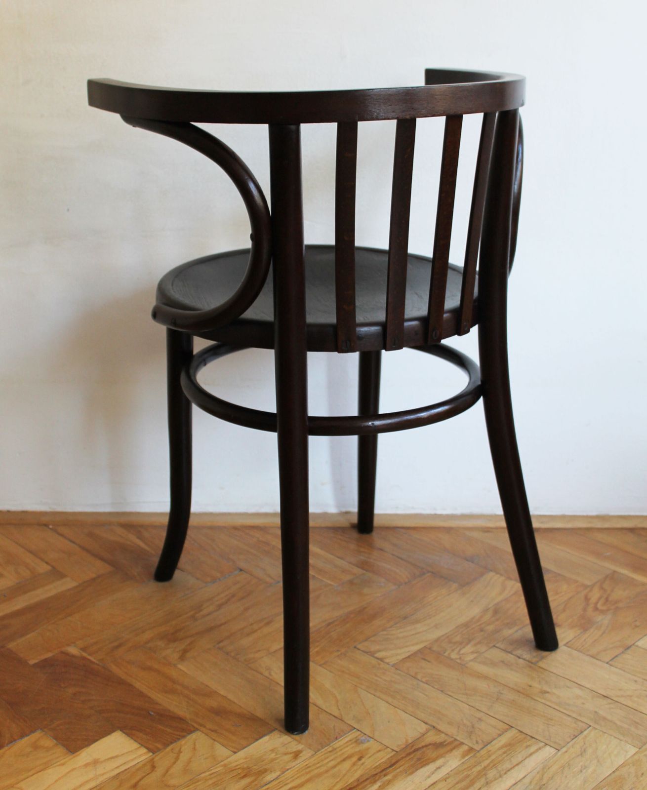 1930s Dining Chair By Bernkop, Beech photo vintage