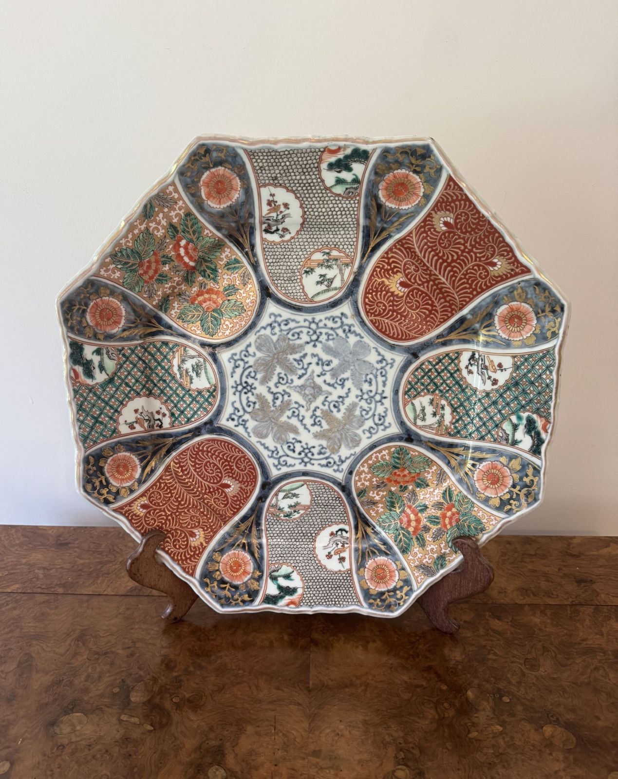 Outstanding Quality Antique 19th Century Imari Porcelain Charger photo furniture