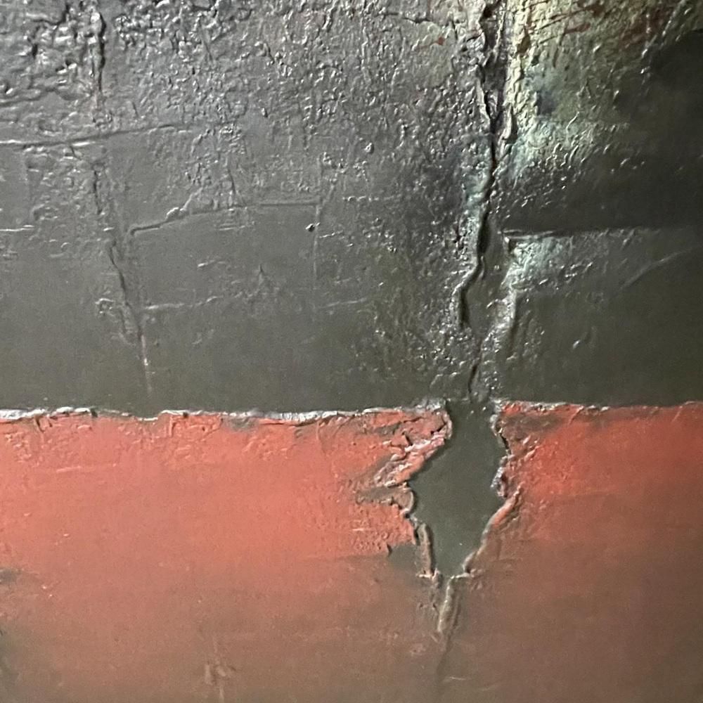 Erwin Mackowiak, Tiss, Oil On Canvas, 1960s photo Art