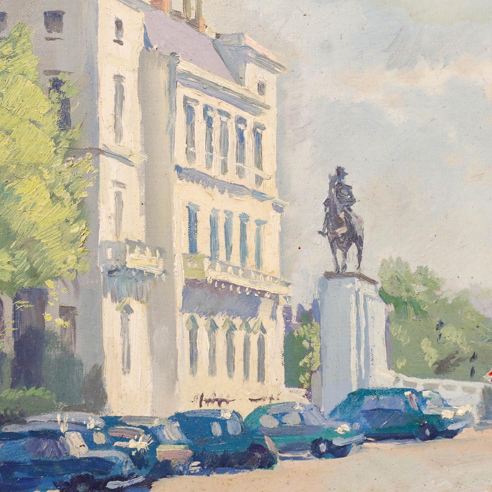 David Ghilchik (1892 1974) Mid 20th Century Oil, Duke Of York Monument photo 275.0