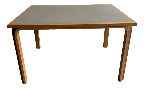 Danish Dining Table In Wood With With Grey Top From Magnus Olesen, 1970s Concept Living