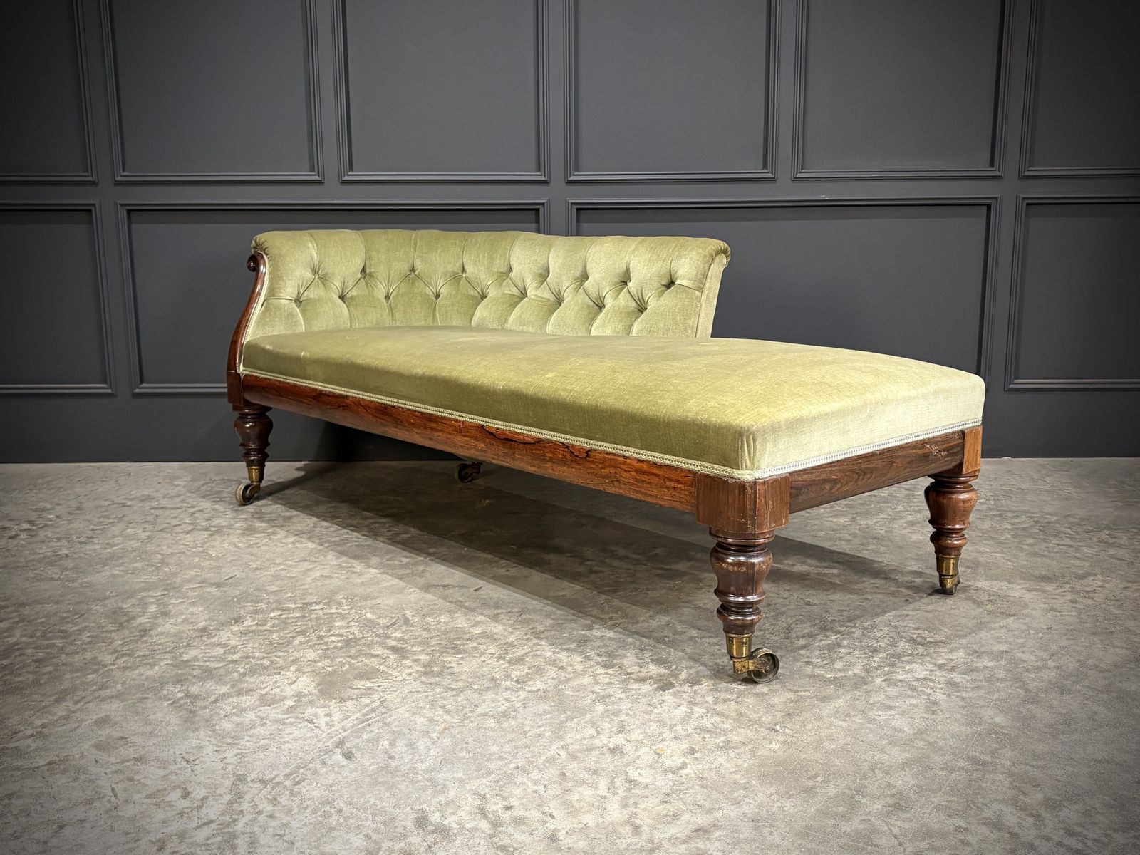 Victorian Rosewood Chaise Longue photo buy