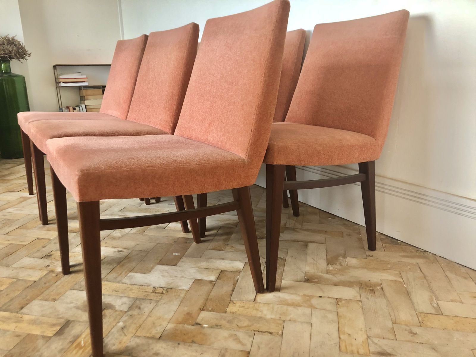 Vintage G Plan Kofod Larsen Dining Chairs Set 6 photo 800.0