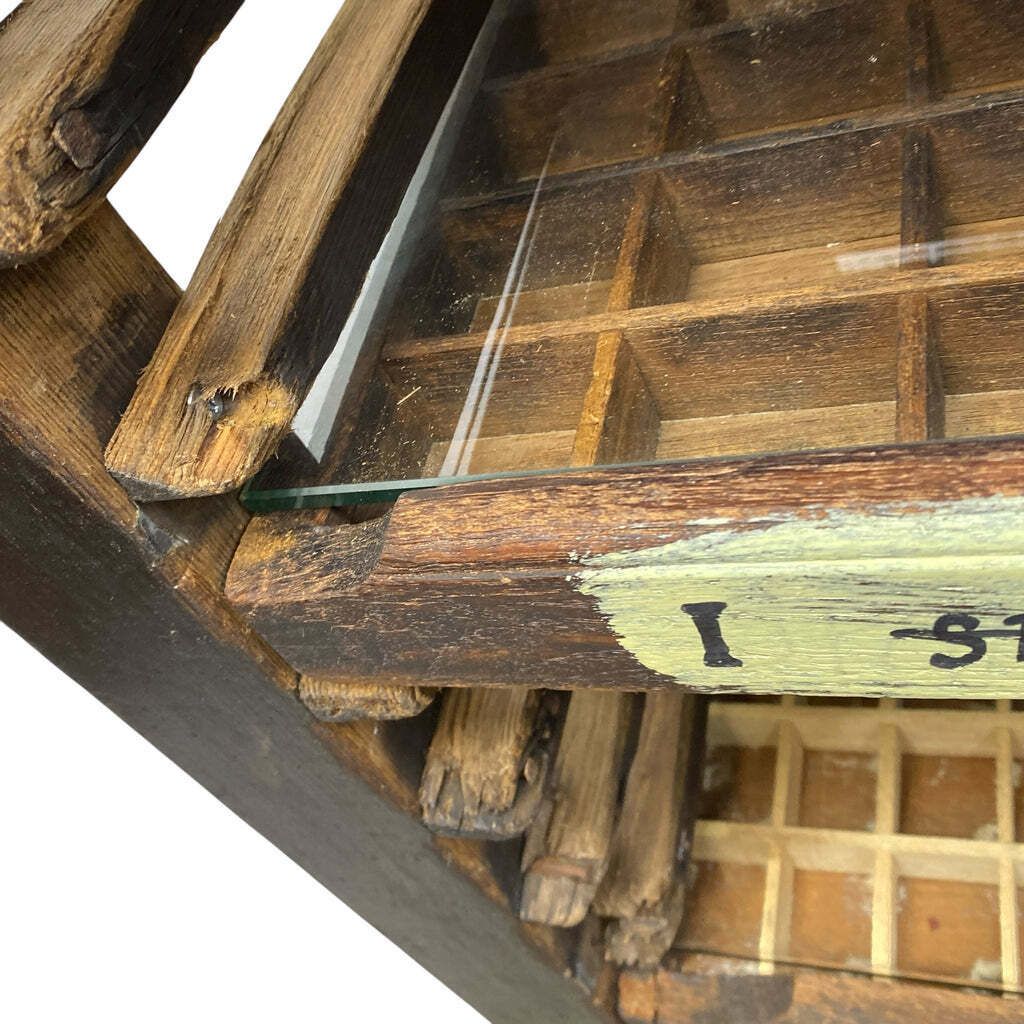775.0 Bookcase Print Rack Antique, Mid 20th Century photo