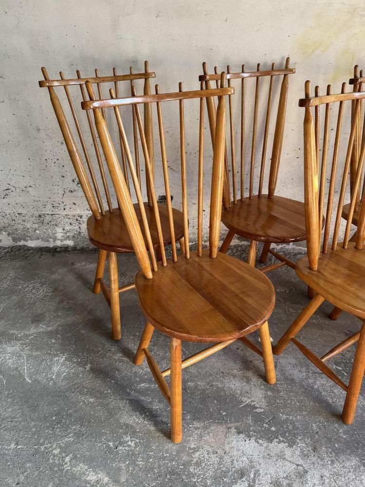 Dining Chairs By De Ster Gelderland, Set Of 6 photo Furniture
