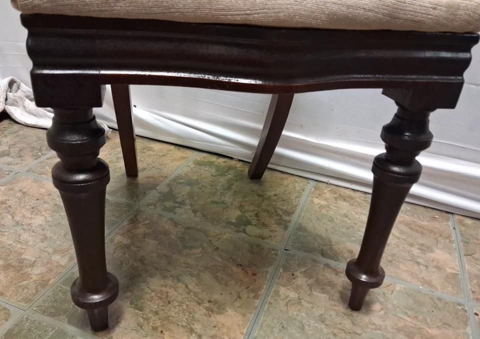 Pair Of Antique Victorian Mahogany Quality Balloon Back Side Chairs photo for sale