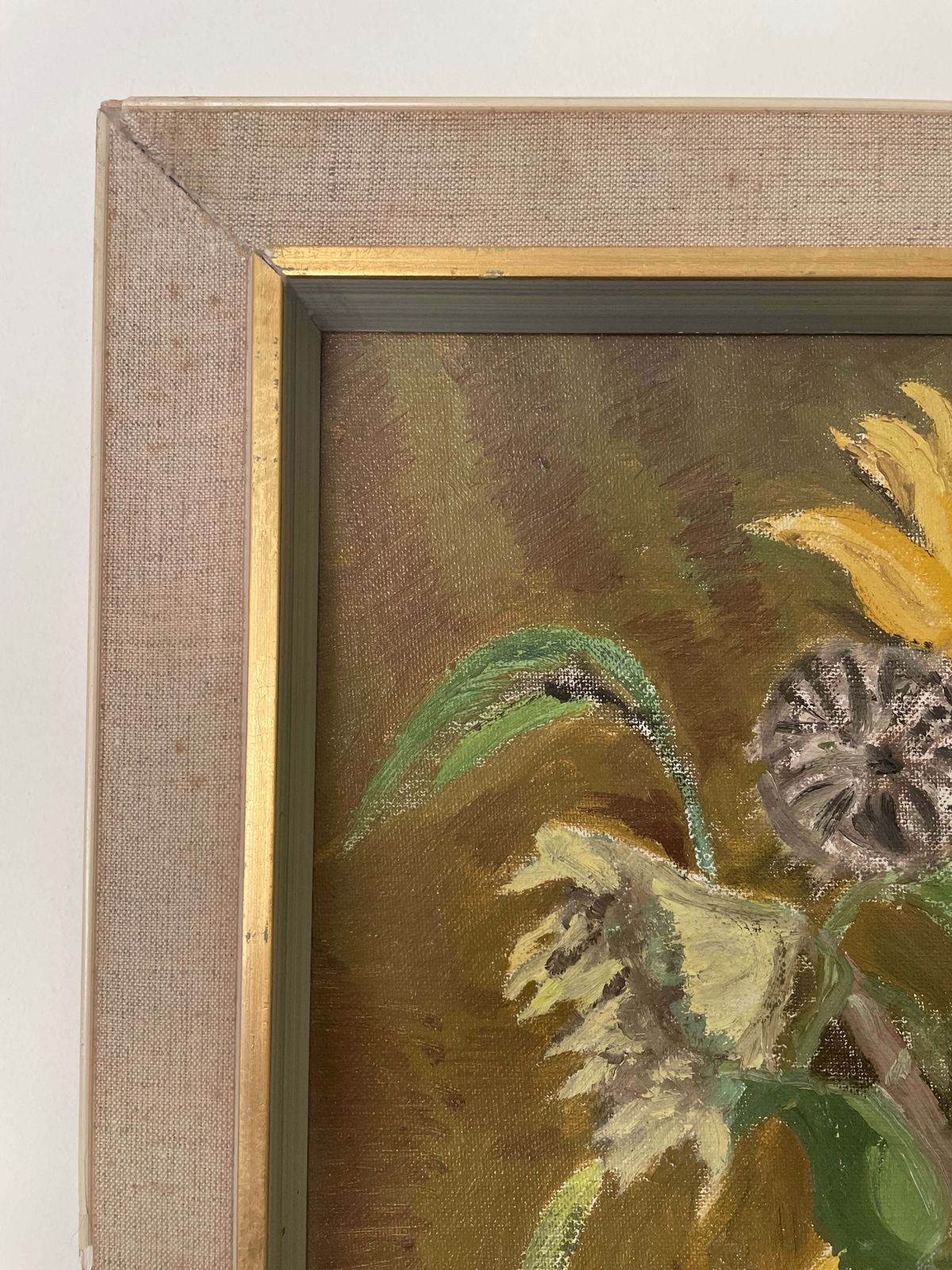 Sunflower Oil Painting photo for sale