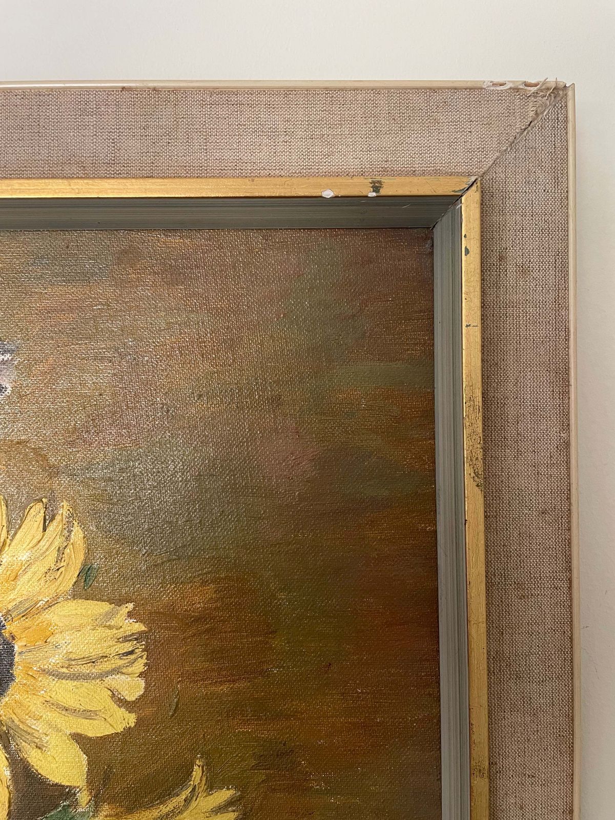 Sunflower Oil Painting photo Art