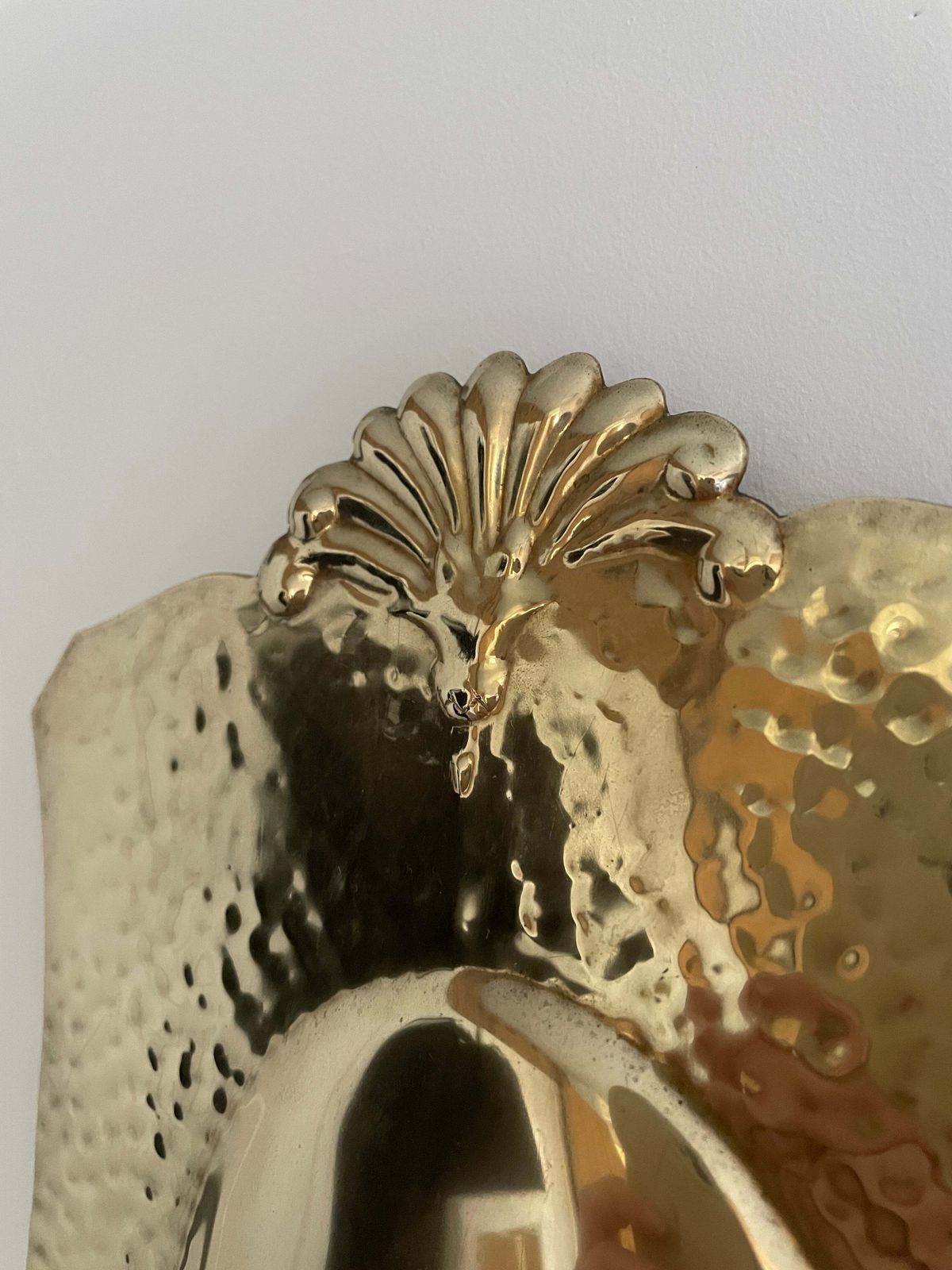 Pair Of Swedish Brass Sconces By Knut Eriksson, Eskilstuna photo 195.0