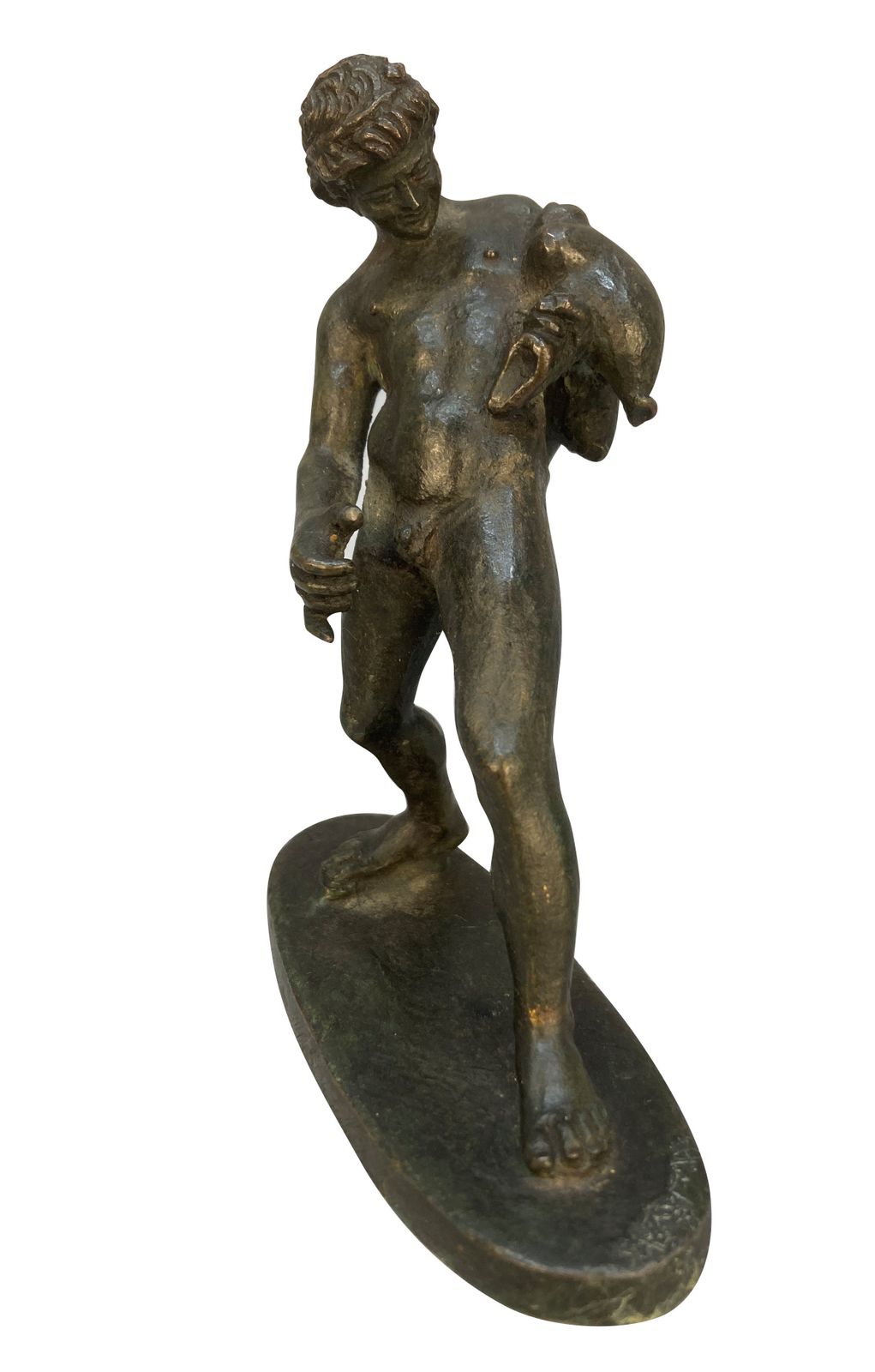 A Grand Tour Bronze Figure Of Dionysus photo for sale