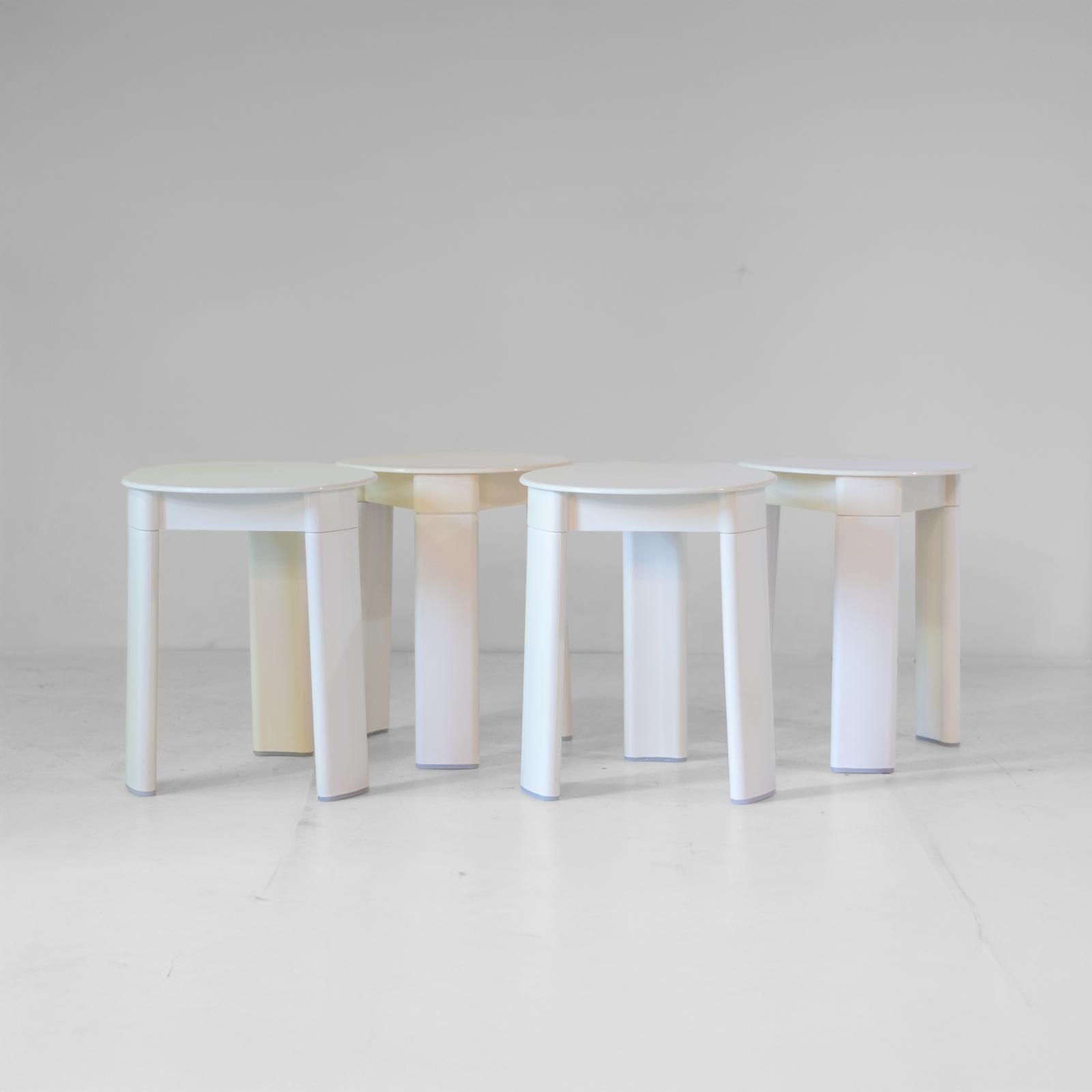photo furniture Italian Space Age Plastic Stools By Olaf Von Bohr For Gedy, Set Of Four