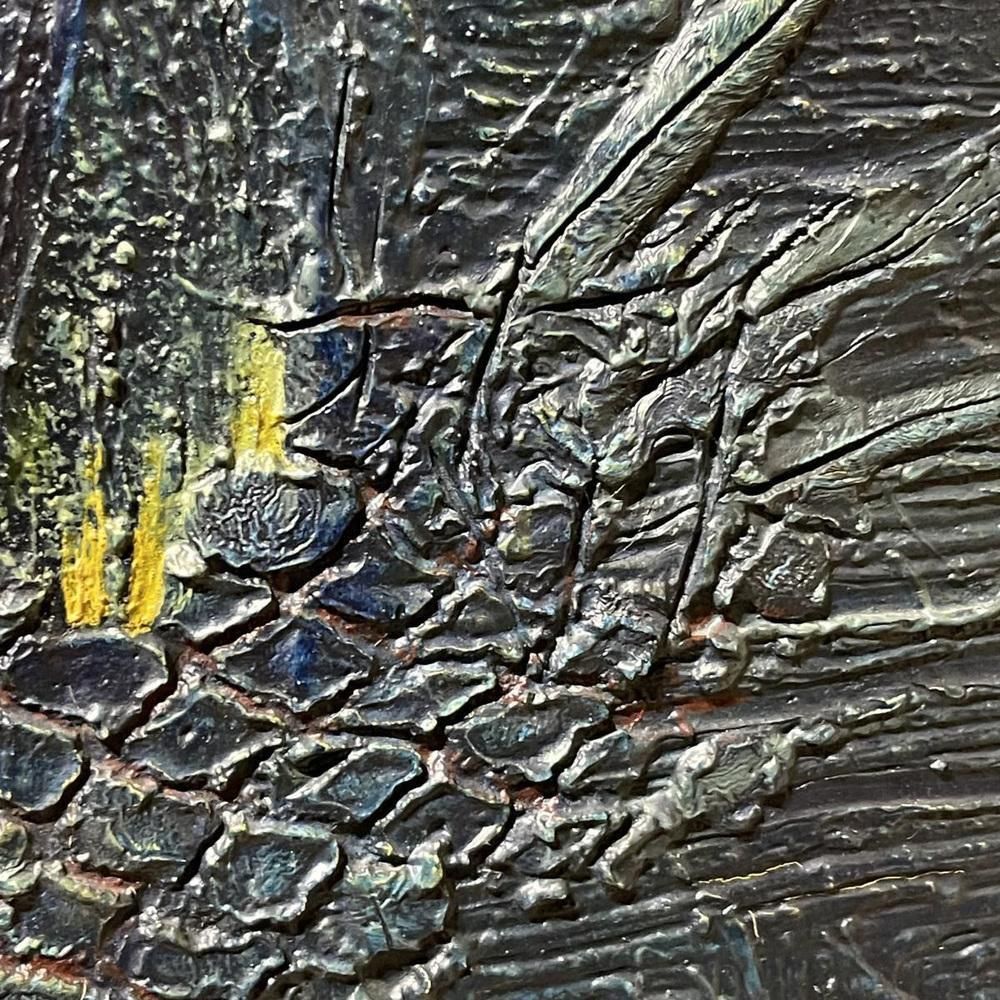 Erwin Mackowiak, Abstracte Compositie, Olie Op Paneel, Jaren 1960 photo 1273.0