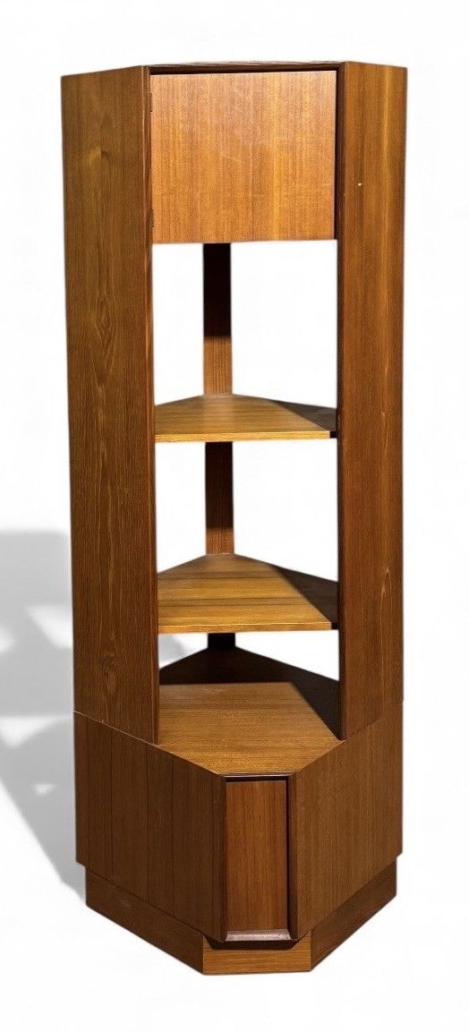 G Plan Teak Bookcase Corner Cabinet Five Form Range Mid Century Retro C1960s photo 225.0