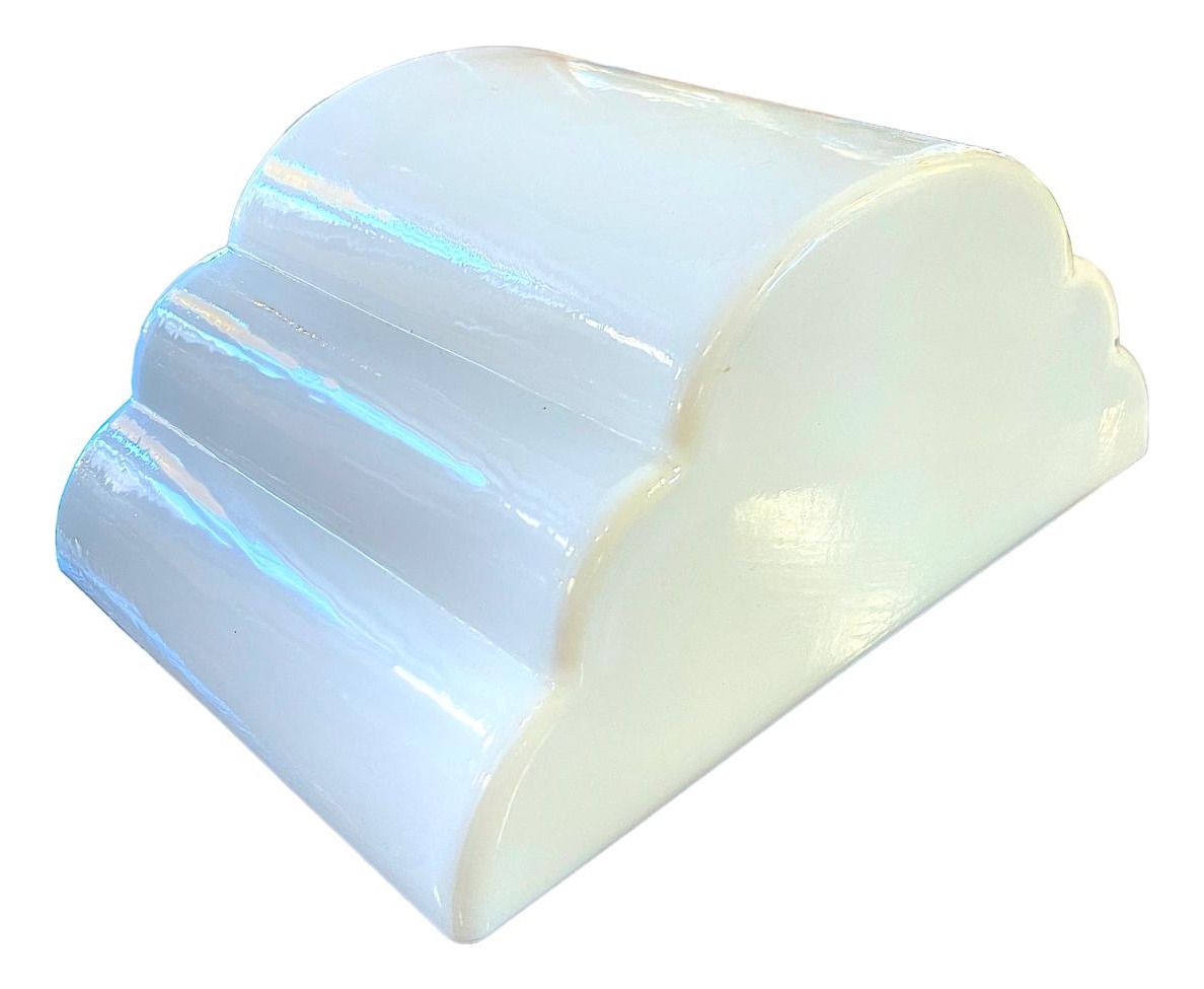 Wall Light In Opaline Glass By Attributed To Kazuhide Takahama For Leucos, 1980s