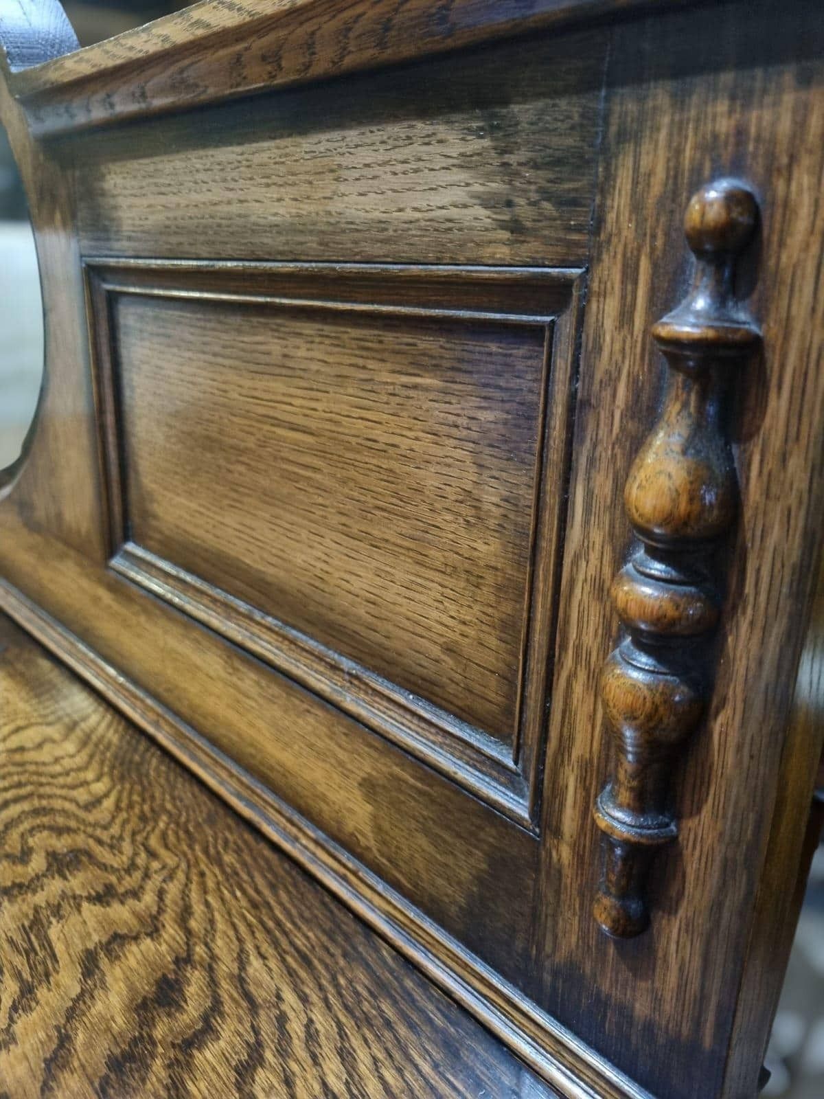 Antique Oak Sideboard With Mirror Back / Early 20th Century / Free Delivery photo buy