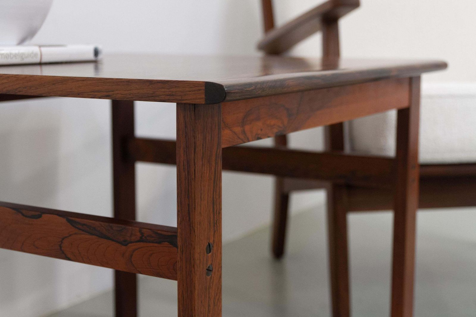Danish Modern Rosewood Capella Coffee Table By I Wikkelsø For N Eilersen, 1960. photo 613.0