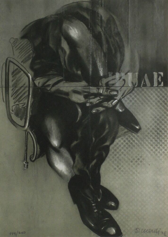 Silvio Monti Beautiful Signed Numbered Photolithograph 1978 Exhibition