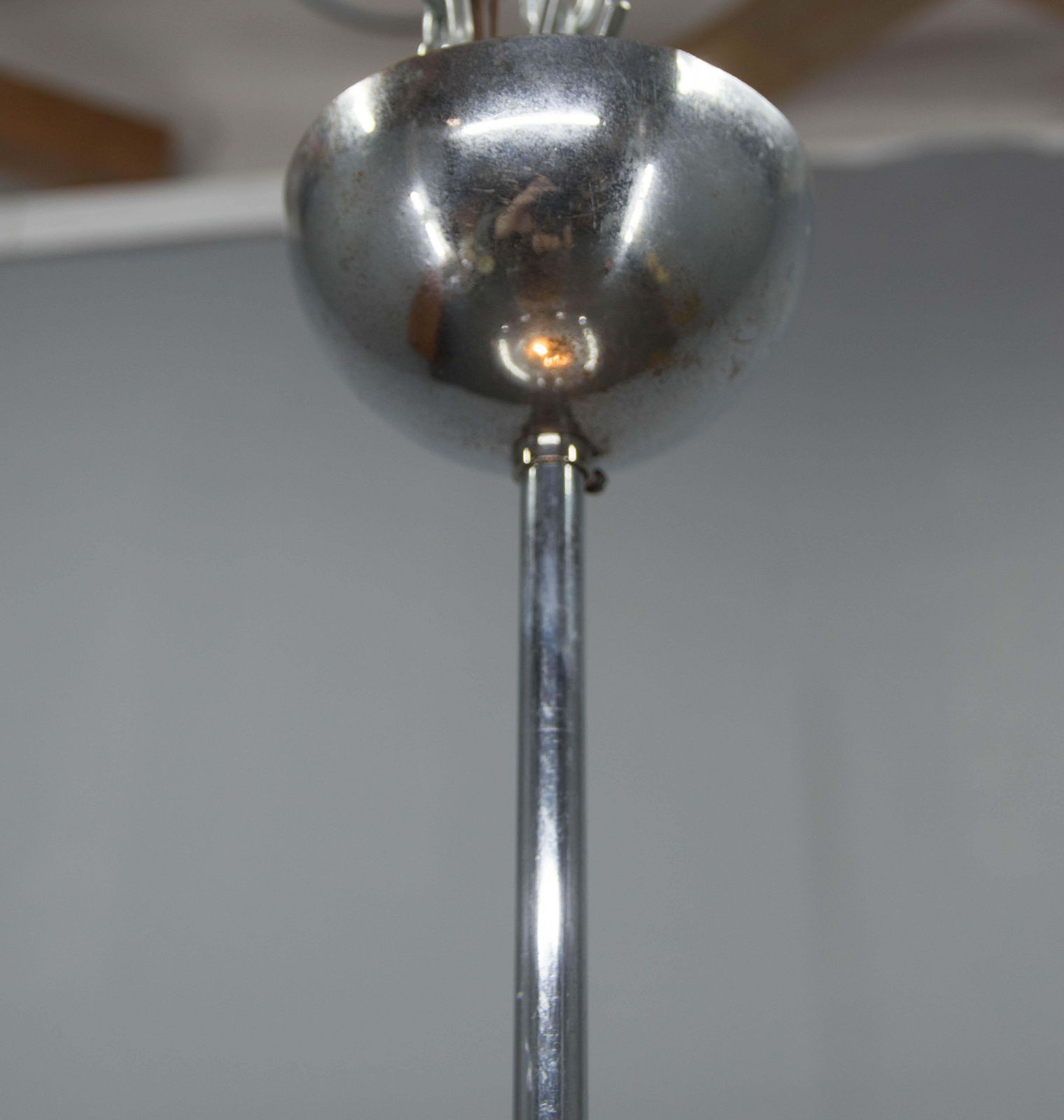 Large Bauhaus Chandelier By Franta Anyz For Ias, 1920s, Restored photo vinterior