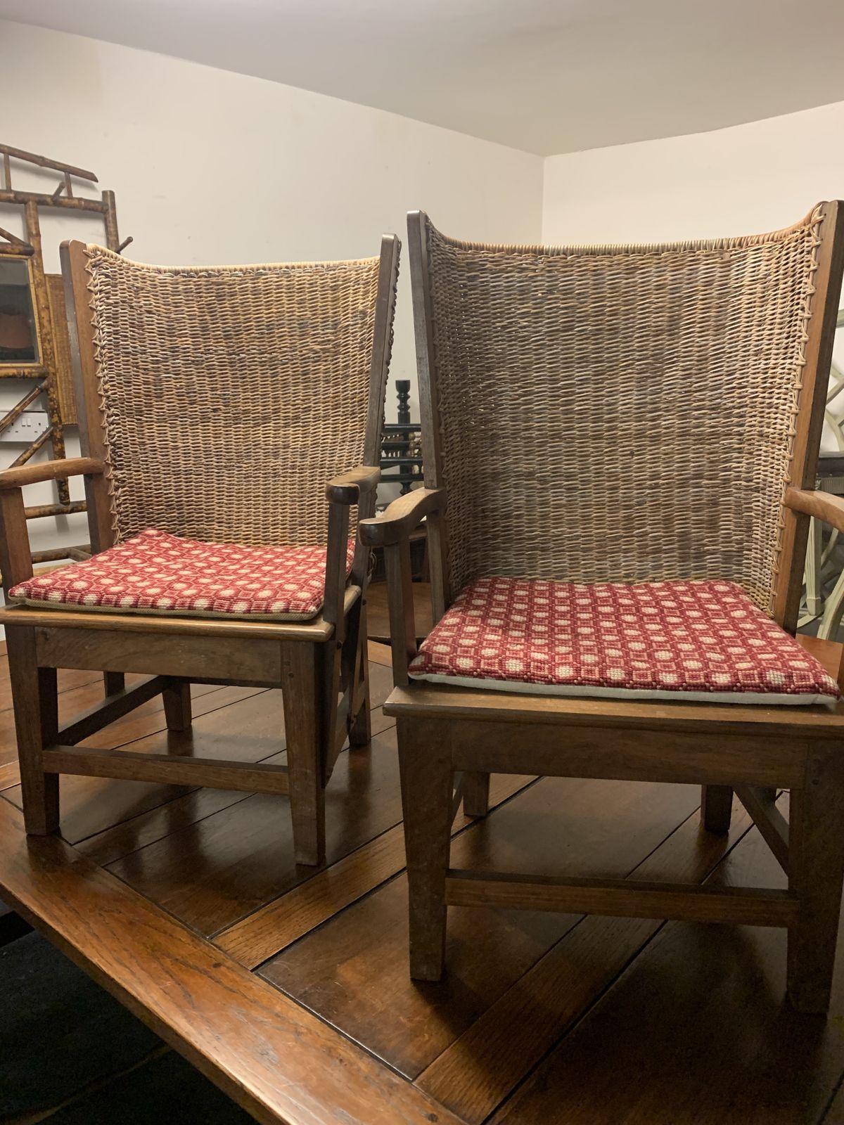 Pair Of Oak Framed Orkney Children’s Chairs