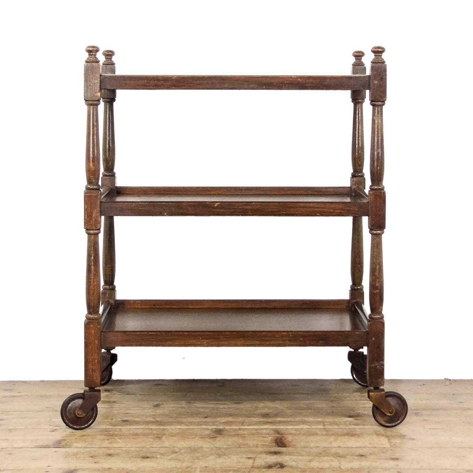 Early 20th Century Oak Drinks Trolley | Vintage Trolley | Drinks Trolley | Home Bar | Vintage Buffet (M 6454) photo vinterior