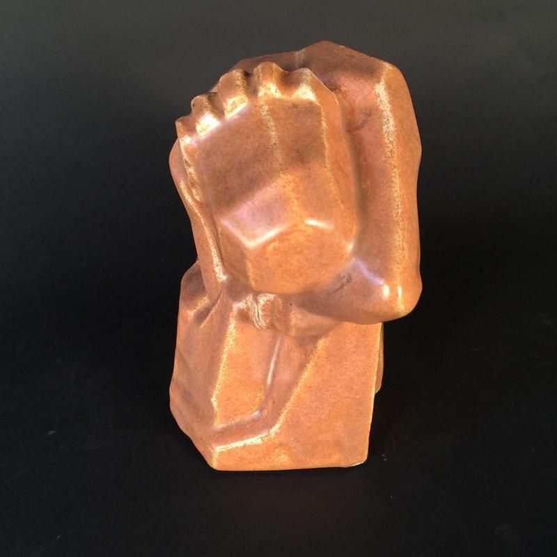 Art Deco Kubistische Vrouwensculptuur Van Angelo Hecq & Roger Guerin, 1925 photo for sale