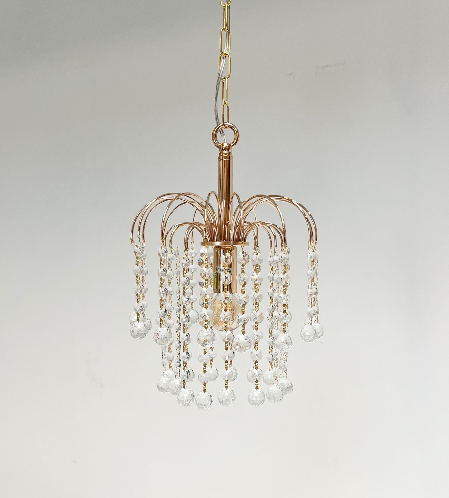 Italian Cristal Chandelier By Swarovski, After 2000 photo buy