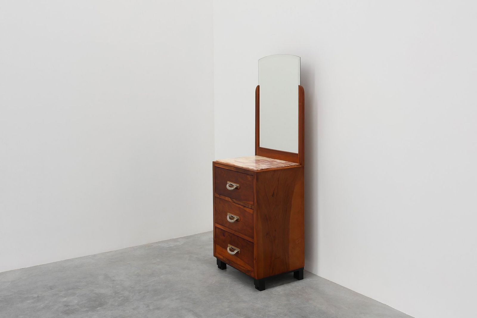 photo furniture French Art Deco Dressing Table With Mirror, 1920s