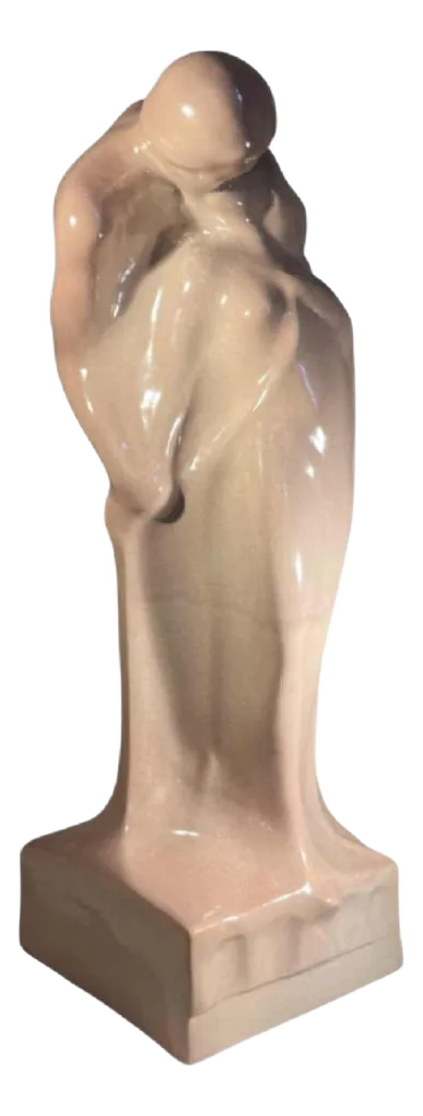 Het Kussende Paar – Sculptuur Van Cris Agterberg Voor Roger Guerin, 1940