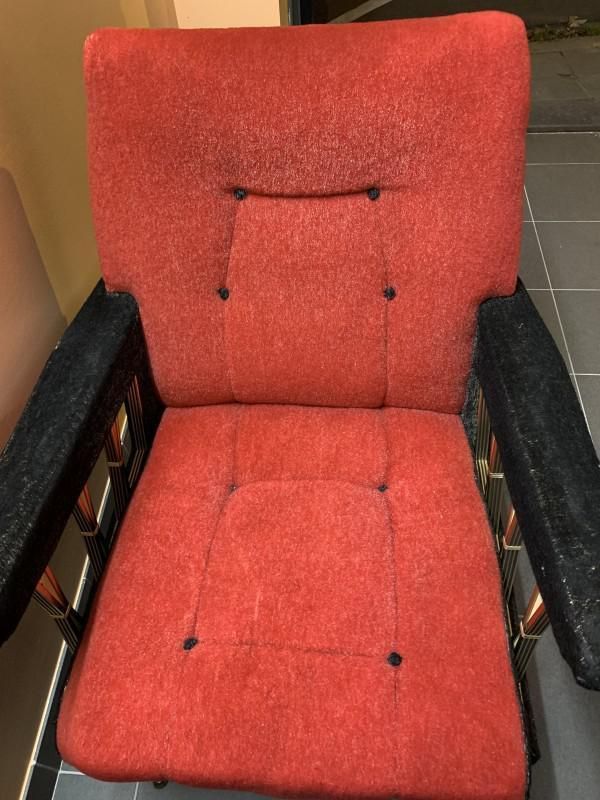 Set Vintage Italiaanse Club Fauteuils, Jaren 1950 photo vinterior