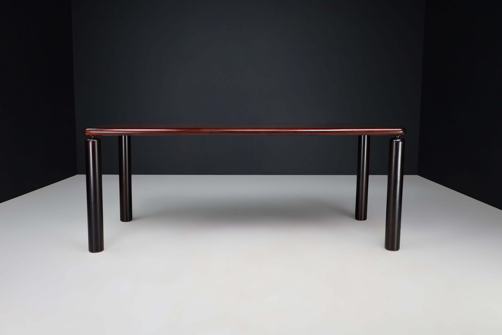 Italian Modernist Dining Table Attributed To The Style Of Tobia Scarpa, 1970s photo 3167.0